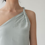 Twist and Turn Toga Dress