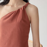Twist and Turn Toga Dress