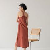 Twist and Turn Toga Dress