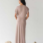 Cloud Dress with Side Tie in Blush - Esse-XXS--