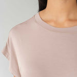 Cloud Dress with Side Tie in Blush - Esse-XXS--