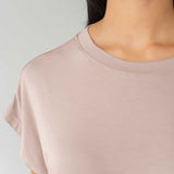 Cloud Dress with Side Tie in Blush - Esse-XXS--