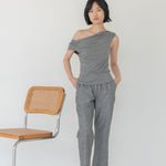 Cloud Twist Top - Esse - Heather Grey - XXS -