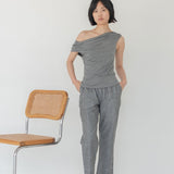 Cloud Twist Top - Esse - Heather Grey - XXS -