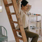 Cocoon Shirt in Stripes - Esse-Warm Sand-XS-