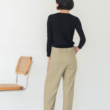 Cropped Cardigan in Boucle in Black - Esse - S -