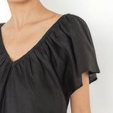 Flourish Blouse - Esse - Black - XXS -