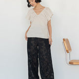 Flourish Blouse - Esse - Chalk - XXS -