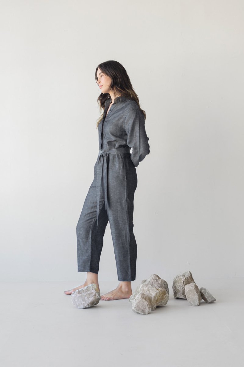 Japanese Denim Jumpsuit - Esse - XXS -