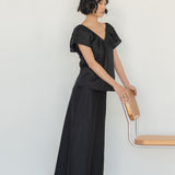 Linen Slip Skirt