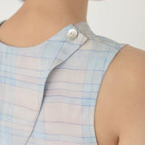 Open Back Top - Watercolour Plaid - Esse - Sommer - XS -