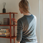 Silk Cashmere Asymmetrical Cardigan - Esse - S - Black -