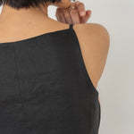 Tailored Waistcoat in Linen - Esse - Chalk - XXS -