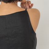 Tailored Waistcoat in Linen - Esse - Chalk - XXS -