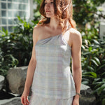 Toga Top - Watercolour Plaid - Esse - Sommer - XS -