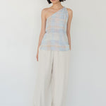 Toga Top - Watercolour Plaid - Esse - Sommer - XS -
