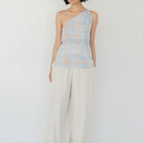 Toga Top - Watercolour Plaid - Esse - Sommer - XS -