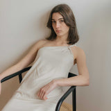 Twist and Turn Toga Dress