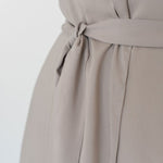 Wrap Vest in Taupe - Esse - XS -