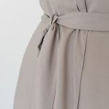 Wrap Vest in Taupe - Esse - XS -