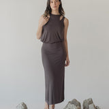 Cloud Pencil Skirt - Esse-Nautical Blue-XXS (MTO)-None/ Option 1