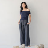 Cloud Twist Top - Esse-Nautical Blue-XXS (MTO)-None/ Option 1-2
