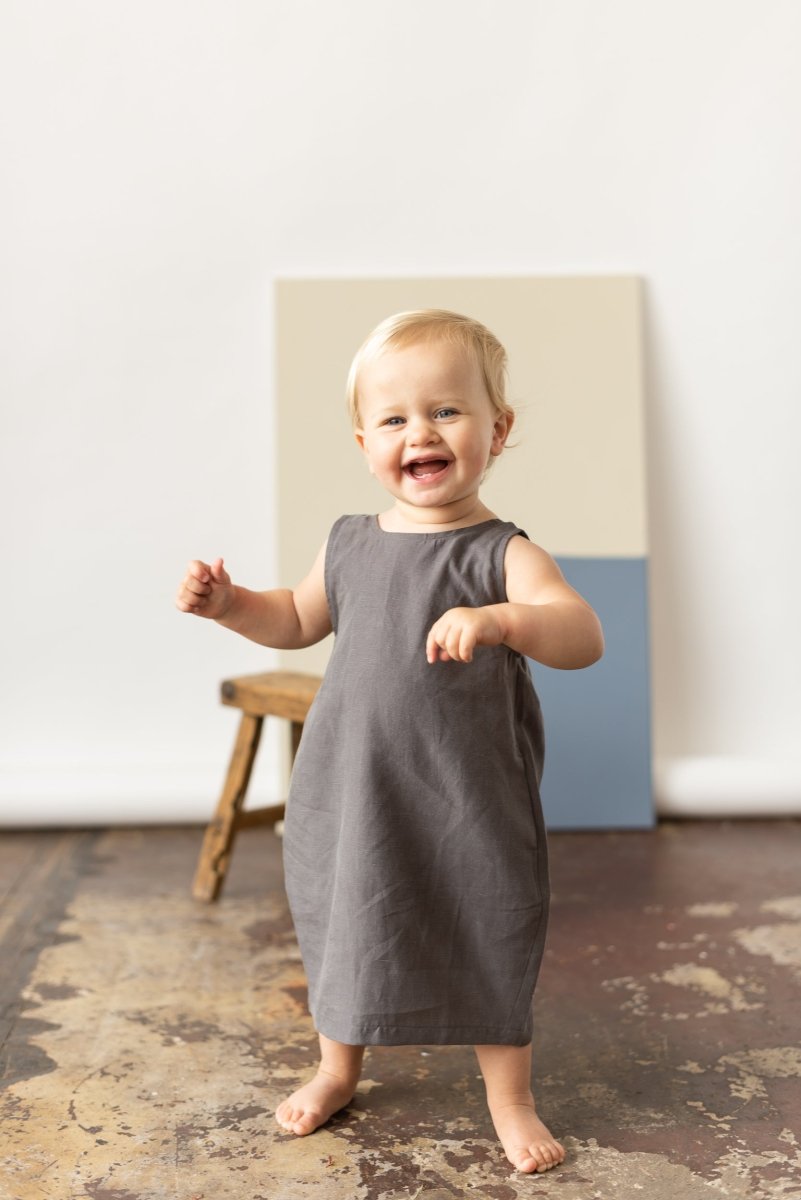 for Pēpi Balloon Dress - Esse-Smoke-12-24M-
