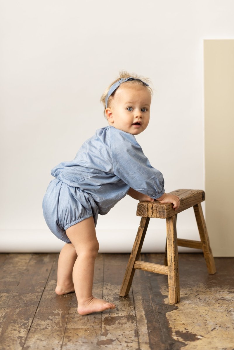 for Pēpi Bloomers - Esse-Pacific Blue-3-6 M-