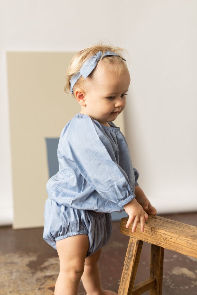 for Pēpi Bow Headband - Esse-Pacific Blue-6-24 M-