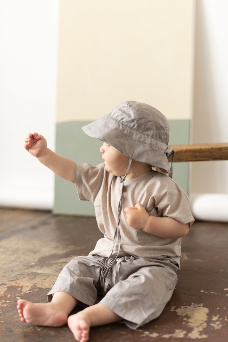 for Pēpi Bucket Hat - Esse-Warm Sand-6-24M-