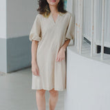 Modern Gypsy Trapeze Dress - Esse-Natural-XXS (MTO)-None/ Option 1