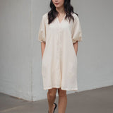 Modern Gypsy Trapeze Dress - Esse-Natural-XXS (MTO)-None/ Option 1