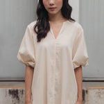 Modern Gypsy Trapeze Dress - Esse-Natural-XXS (MTO)-None/ Option 1