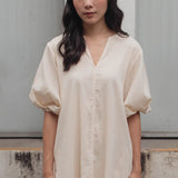 Modern Gypsy Trapeze Dress - Esse-Natural-XXS (MTO)-None/ Option 1