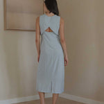 Open Back Dress - Esse-Black-XS-