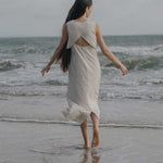 Open Back Dress - Esse-Black-XS-