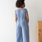 Sun - seeker Jumpsuit (Sample) - Esse - Periwinkle Blue - M -