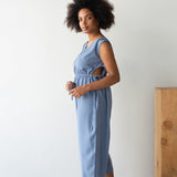 Sun - seeker Jumpsuit (Sample) - Esse - Periwinkle Blue - M -