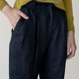 Tailored Cuffed Pants - Esse-Black-XXS (MTO)-Option 1