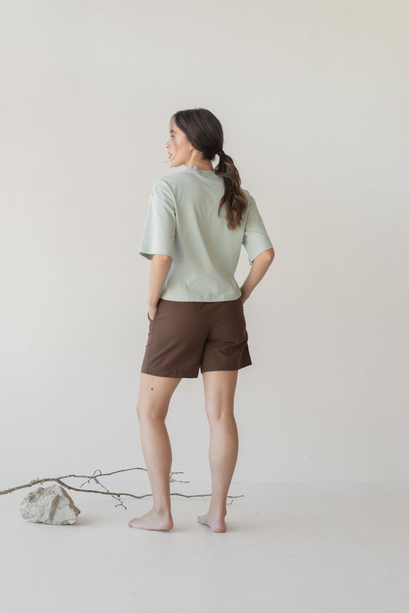 With Ease Shorts - Esse-Mocha-XS-