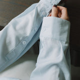 Cocoon Shirt 2.0 in Cerulean Blue
