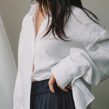 Cocoon Shirt 2.0 in White