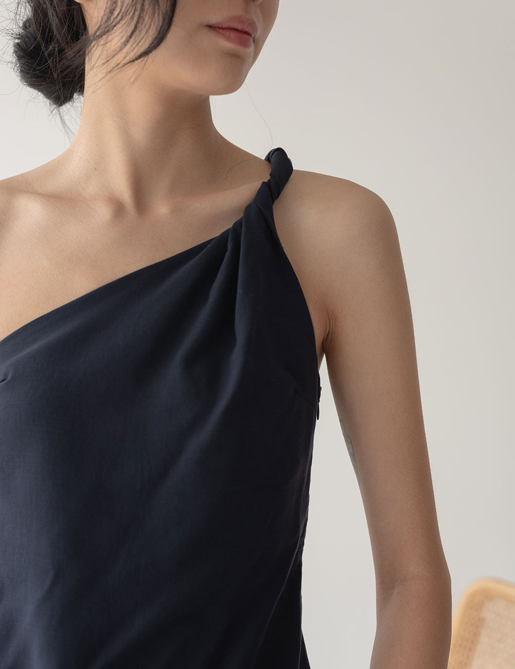 Twist and Turn Toga Dress