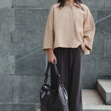 Voyage Trench Cape in Camel