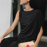 Cloud Asymmetric Blouse in Black - Esse-XXS - 