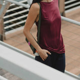 Cloud Asymmetric Blouse in Cherry - Esse-XXS - 