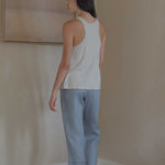 Cloud Cutaway Tank in Cereal - Esse-XS--
