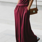 Cloud Maxi Skirt in Cherry - Esse-XXS - 