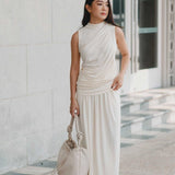 Cloud Maxi Skirt in Vanilla - Esse-XXS - 