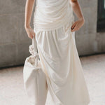 Cloud Maxi Skirt in Vanilla - Esse-XXS - 